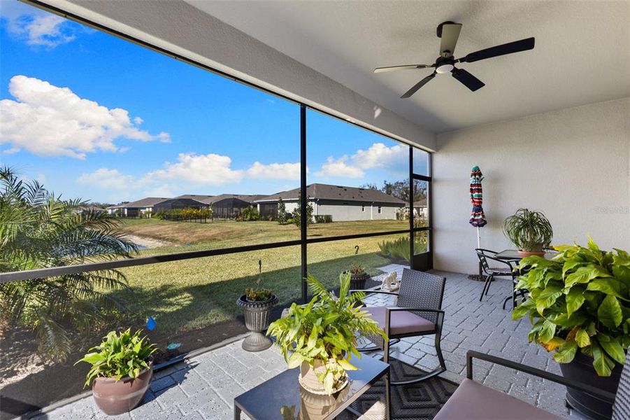 Exterior details and patio area of a home in Windwater, Parrish (Image 20).