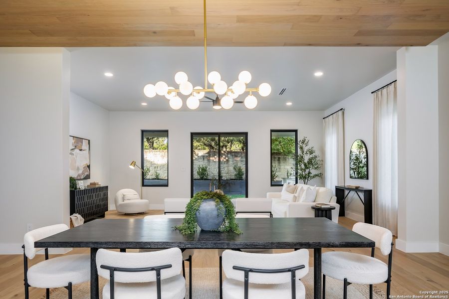 Furnished interior view inside a new home in , San Antonio (Image 36).
