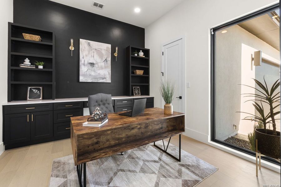 Furnished interior view inside a new home in , Boerne (Image 11). Furnished interior view inside a new home in , Boerne (Image 11).