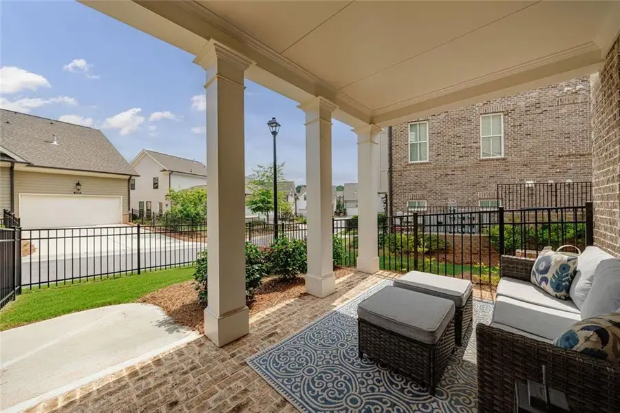 Exterior details and patio area of a home in , Peachtree Corners (Image 3).