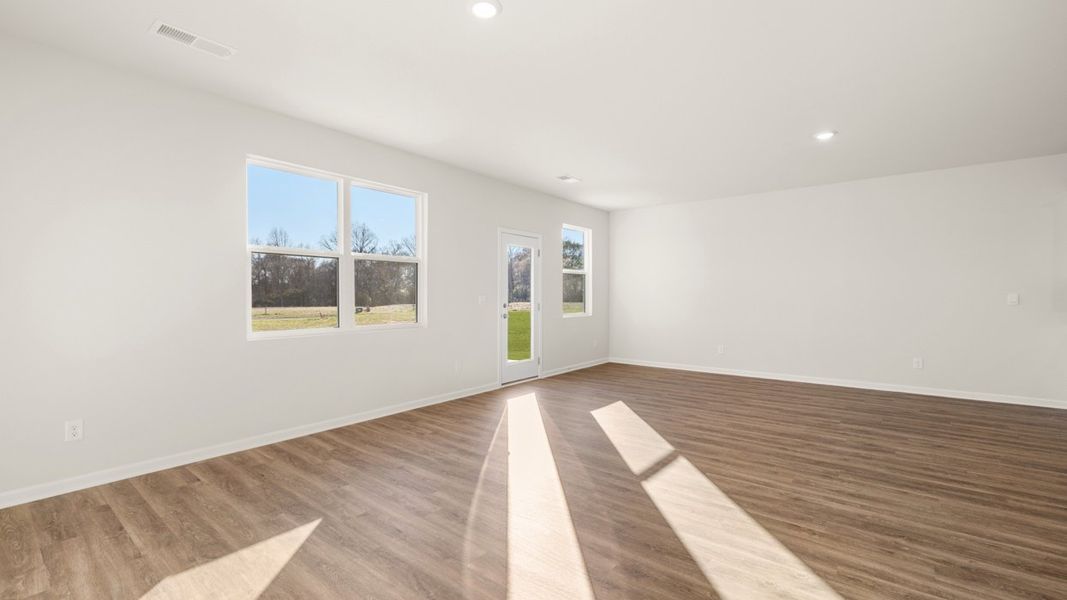 Spacious, unfurnished interior of a new home in The Preserve at Agricultural Village, Perry (Image 16).