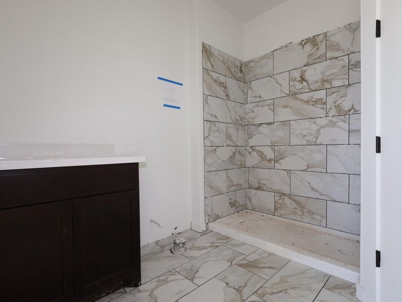 In-progress construction of a new home in Barksdale, Leander, TX (Image 18). In-progress construction of a new home in Barksdale, Leander, TX (Image 18).