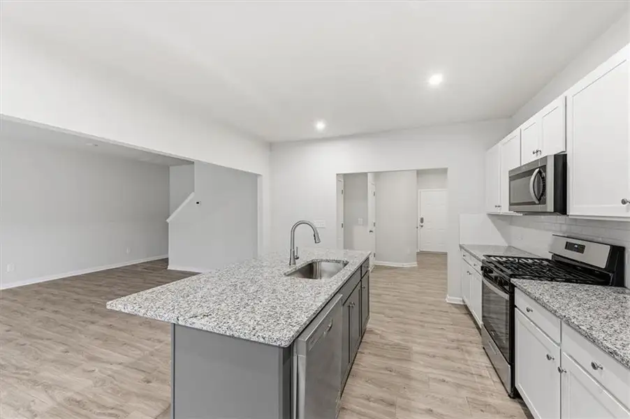 Furnished interior view inside a new home in Park Center Pointe, Mableton (Image 5).