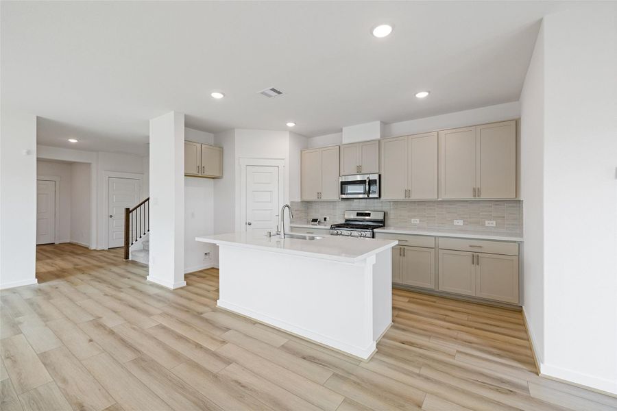 Furnished interior view inside a new home in Sunterra, Katy (Image 16). Furnished interior view inside a new home in Sunterra, Katy (Image 16).