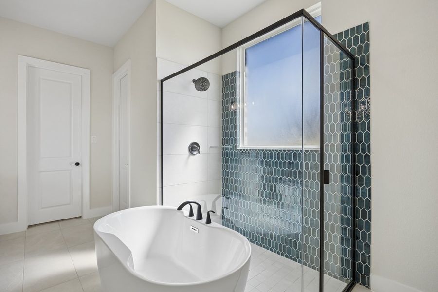 Furnished interior view inside a new home in Coppenger Place, Godley (Image 12).