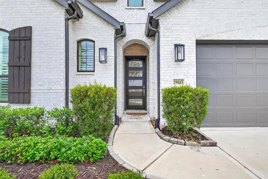 Exterior details and patio area of a home in , Fulshear (Image 3).