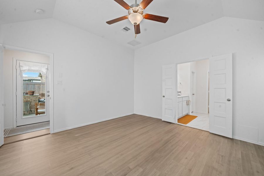 Spacious, unfurnished interior of a new home in , Cypress (Image 21).