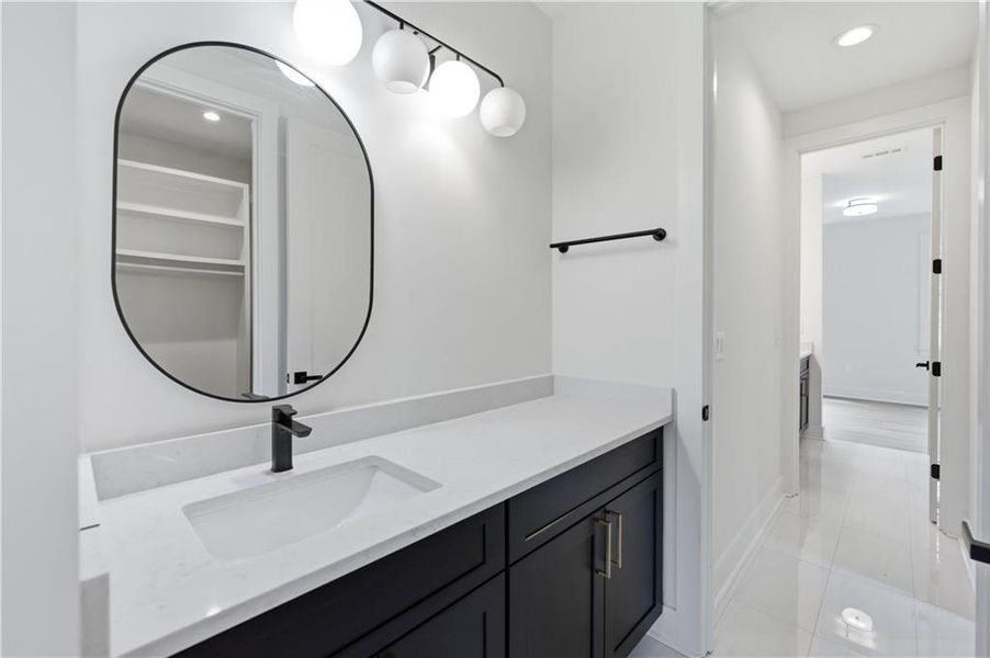 Furnished interior view inside a new home in , Monroe (Image 17).