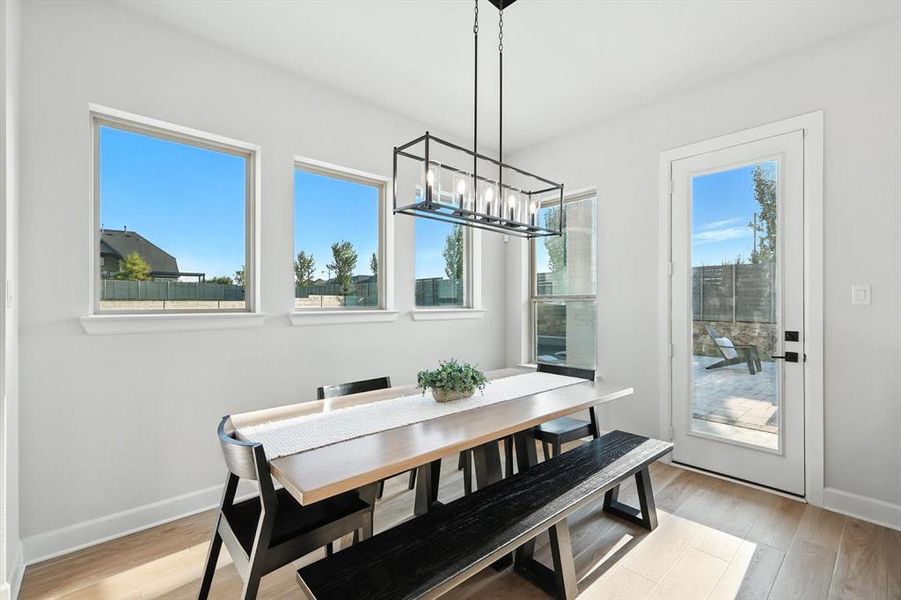Furnished interior view inside a new home in , Argyle (Image 12). Furnished interior view inside a new home in , Argyle (Image 12).