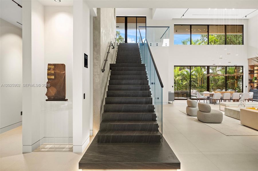 Furnished interior view inside a new home in , Miami (Image 30). Furnished interior view inside a new home in , Miami (Image 30).