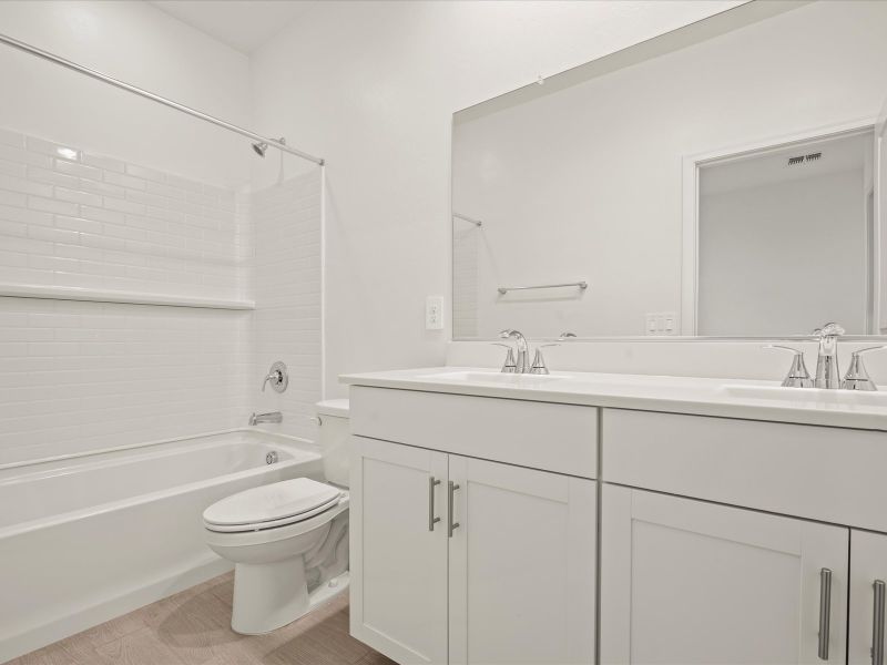 Furnished interior view inside a new home in Alamar at Rocking K, Tucson (Image 8).