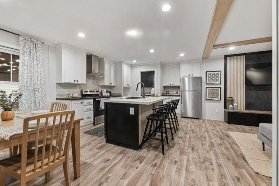 Furnished interior view inside a new home in , Pineville (Image 4).