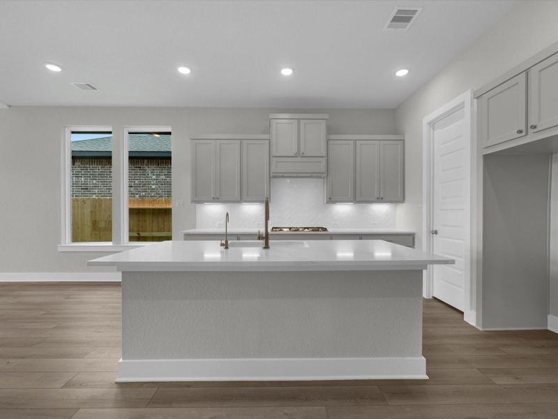 Furnished interior view inside a new home in Oakhill Reserve, Tomball (Image 11). Furnished interior view inside a new home in Oakhill Reserve, Tomball (Image 11).