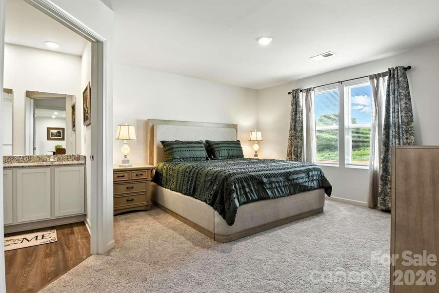 Furnished interior view inside a new home in Trivium, Newton (Image 11).