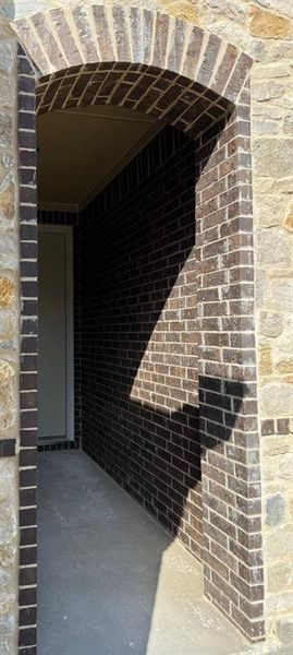 Exterior details and patio area of a home in Westpoint Park, Fort Worth (Image 3).