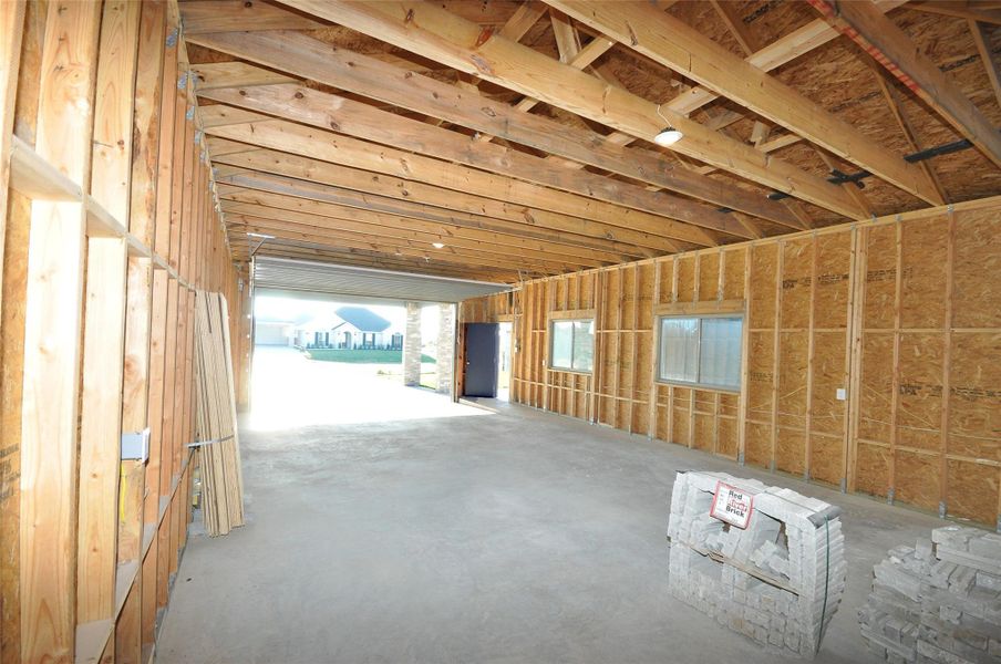 In-progress construction of a new home in Pedregal, League City, TX (Image 29). In-progress construction of a new home in Pedregal, League City, TX (Image 29).