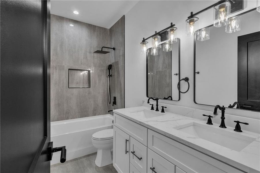 Furnished interior view inside a new home in , Hoschton (Image 51). Furnished interior view inside a new home in , Hoschton (Image 51).