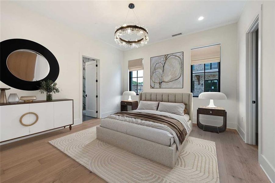 Furnished interior view inside a new home in , Woodstock (Image 35). Furnished interior view inside a new home in , Woodstock (Image 35).