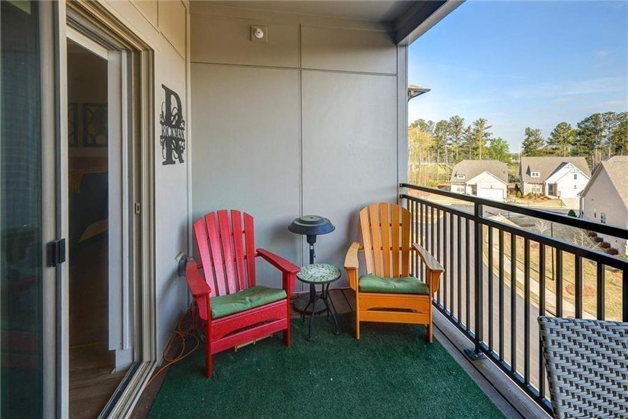 Exterior details and patio area of a home in , Cumming (Image 3). Exterior details and patio area of a home in , Cumming (Image 3).