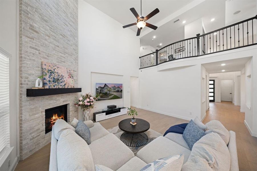 Furnished interior view inside a new home in , Wylie (Image 13).