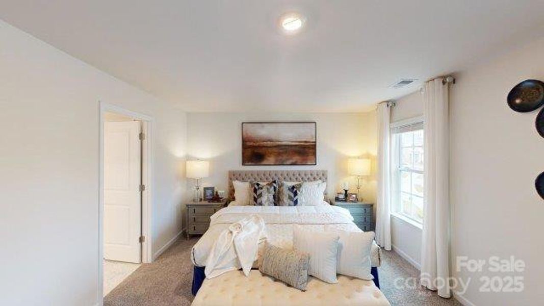 Furnished interior view inside a new home in Falls at Hickory, Hickory (Image 7).