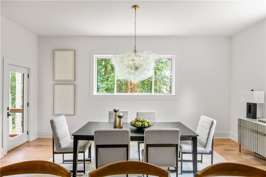 Furnished interior view inside a new home in , Smyrna (Image 15).