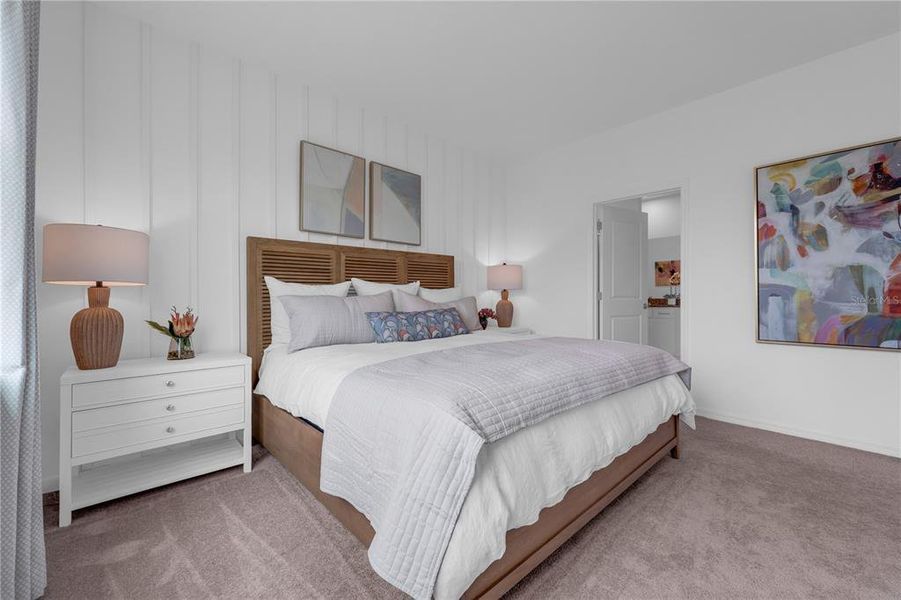 Furnished interior view inside a new home in Watermark, Cocoa (Image 17).