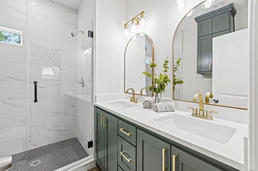 Furnished interior view inside a new home in , Fort Worth (Image 7). Furnished interior view inside a new home in , Fort Worth (Image 7).