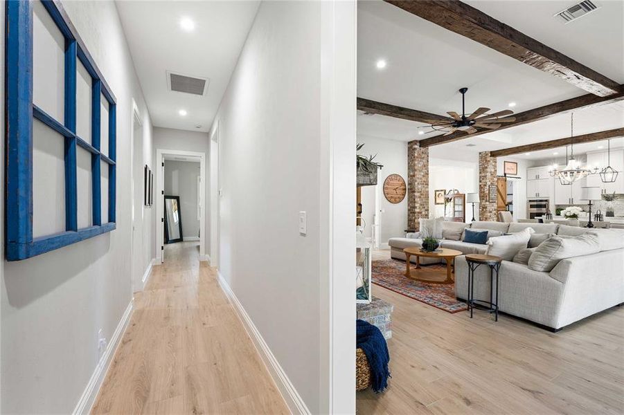 Furnished interior view inside a new home in , Ocala (Image 52).