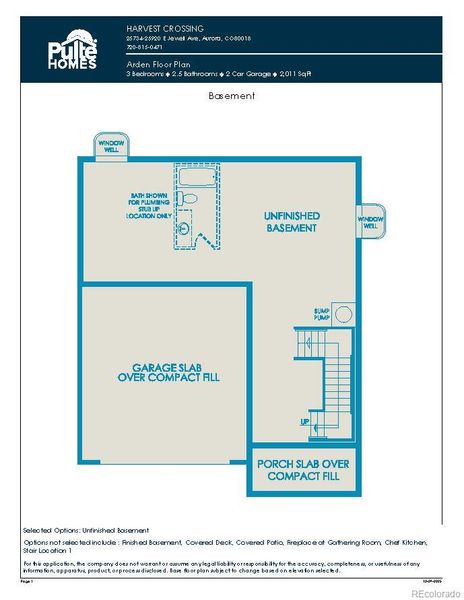 Basement Floorplan