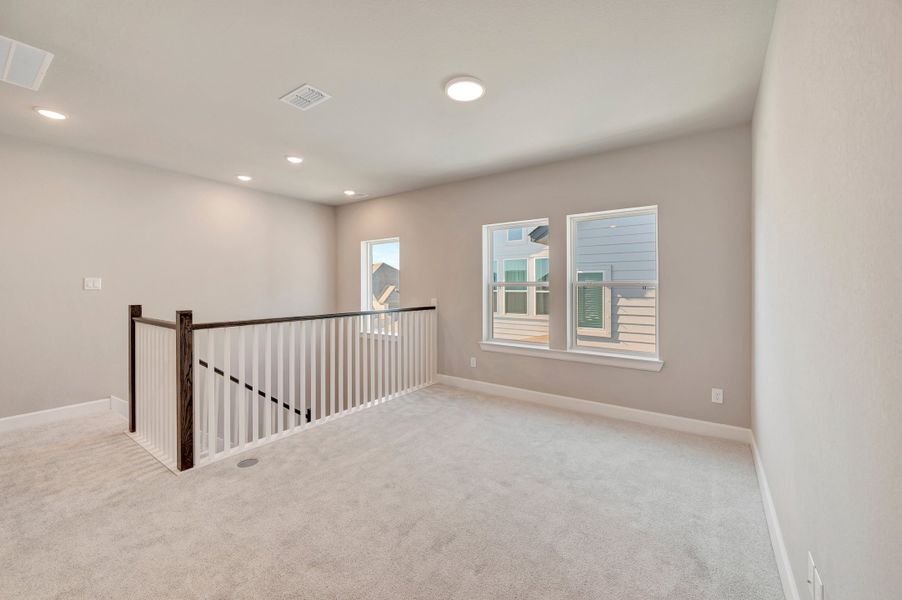 Spacious, unfurnished interior of a new home in Pomona - Grove Row Collection, Manvel (Image 29).