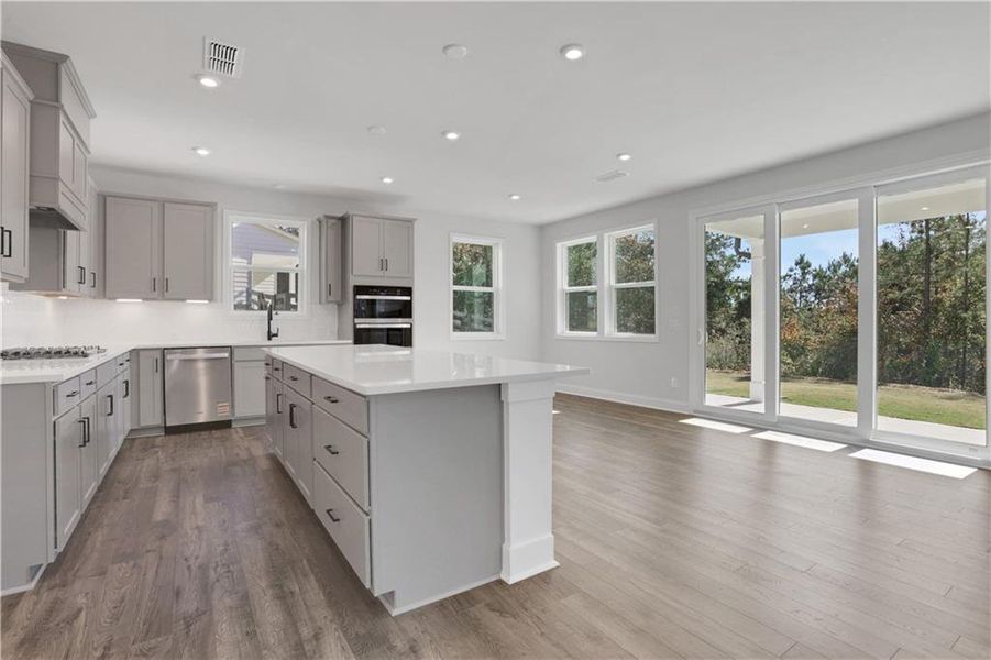 Furnished interior view inside a new home in , Powder Springs (Image 12).