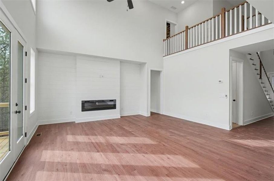 Spacious, unfurnished interior of a new home in , Waleska (Image 24). Spacious, unfurnished interior of a new home in , Waleska (Image 24).