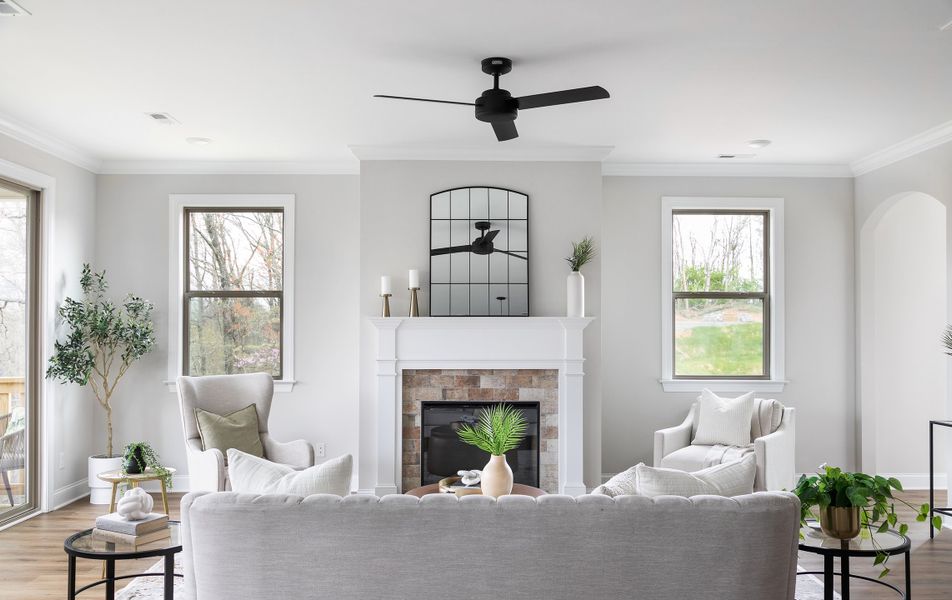 Representative furnished interior of a home built from the The Yosemite by Greentech Homes LLC in The Thicket at Sedman Hills, Hixson (Image 11).