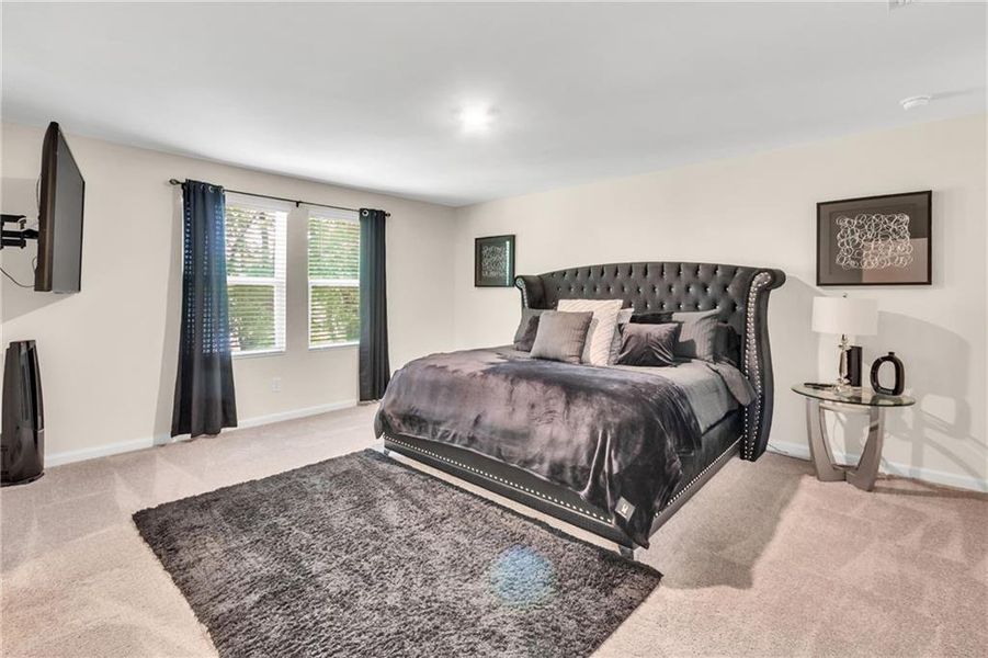 Furnished interior view inside a new home in Bentwater, Hoschton (Image 18).