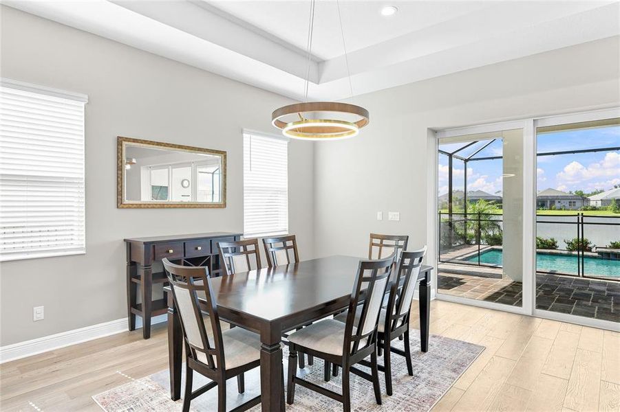 Furnished interior view inside a new home in , Parrish (Image 32).