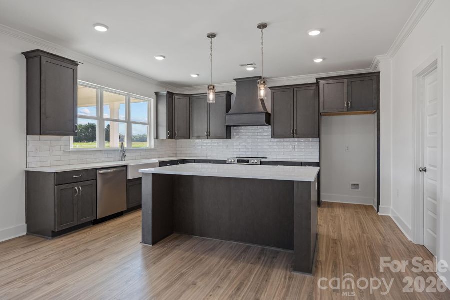 Furnished interior view inside a new home in , Monroe (Image 8).