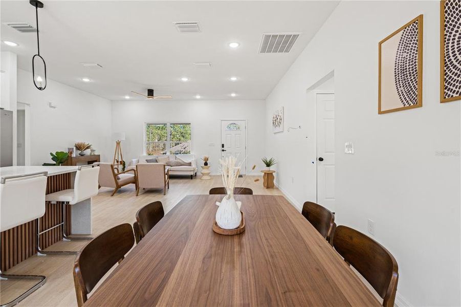Furnished interior view inside a new home in , Citrus Springs (Image 8).