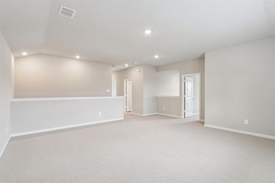 Spacious, unfurnished interior of a new home in Parks at Foster Crossing - Premier Series, Anna (Image 33). Spacious, unfurnished interior of a new home in Parks at Foster Crossing - Premier Series, Anna (Image 33).