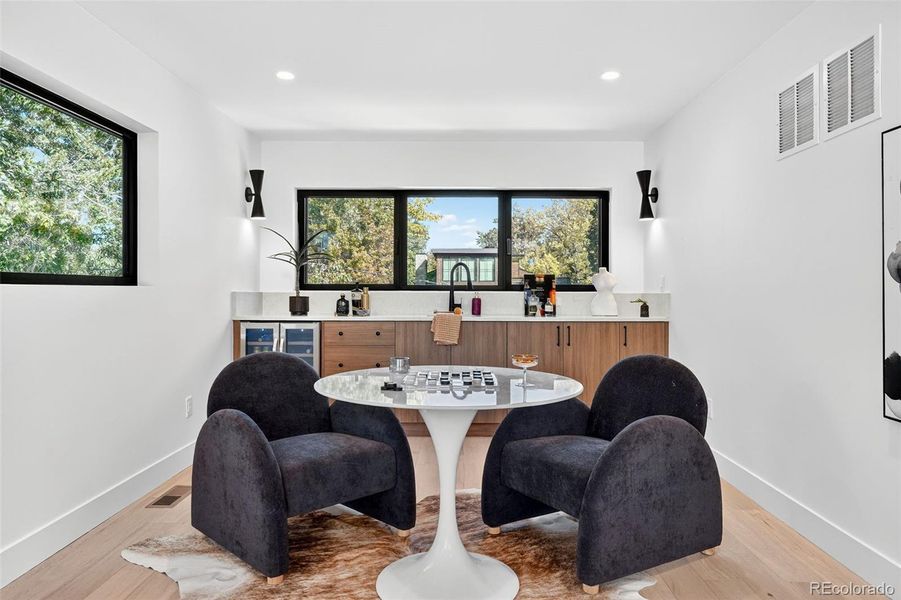 Furnished interior view inside a new home in , Denver (Image 30).
