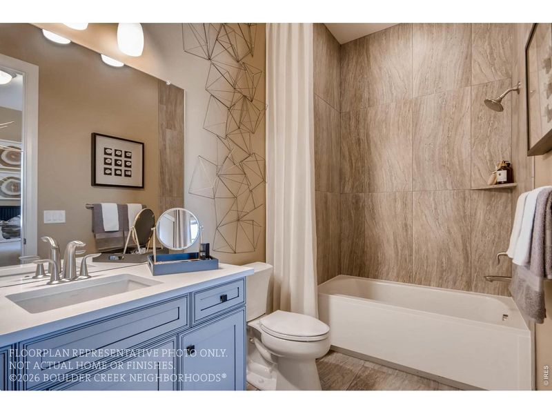 Furnished interior view inside a new home in , Broomfield (Image 35).