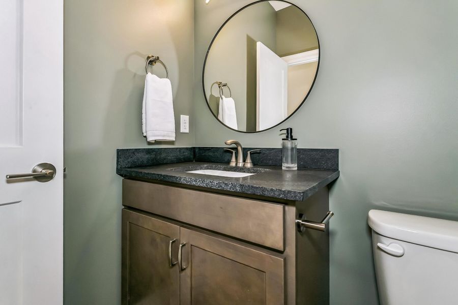 Furnished interior view inside a new home in Heritage Commons, Andover (Image 8).