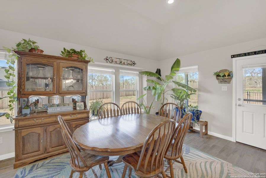 Furnished interior view inside a new home in Chaparral Ranch, Floresville (Image 11).