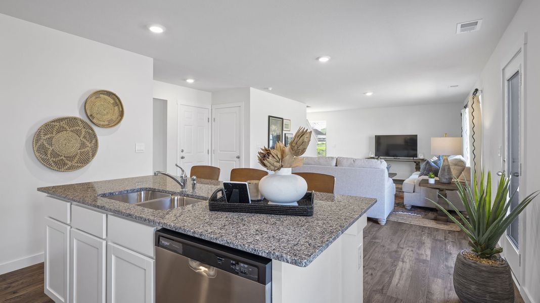 Furnished interior view inside a new home in Crescent Ridge, Niota (Image 12).