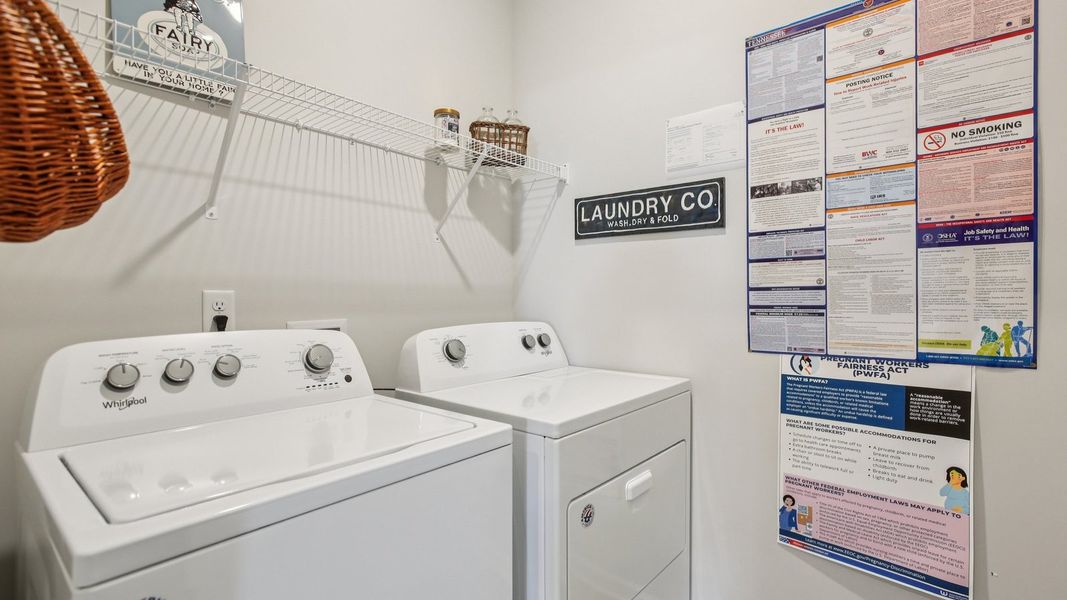 Furnished interior view inside a new home in The Parks, White House (Image 31).