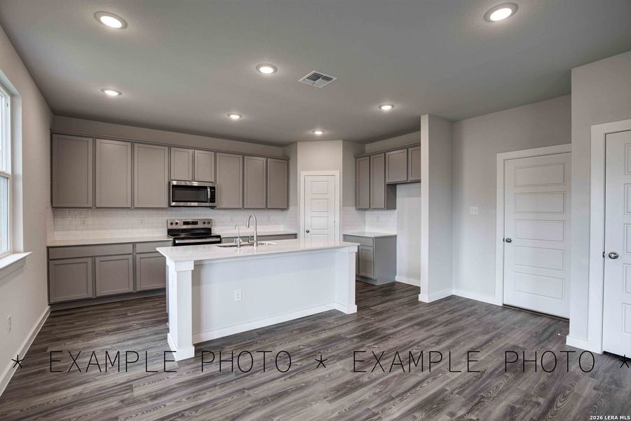 Furnished interior view inside a new home in Garden Grove, San Antonio (Image 2). Furnished interior view inside a new home in Garden Grove, San Antonio (Image 2).