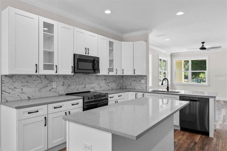 Furnished interior view inside a new home in , Tampa (Image 5). Furnished interior view inside a new home in , Tampa (Image 5).