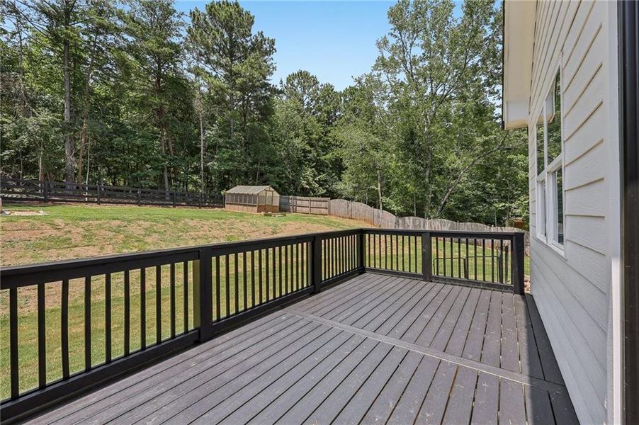 Exterior details and patio area of a home in , Dawsonville (Image 30). Exterior details and patio area of a home in , Dawsonville (Image 30).