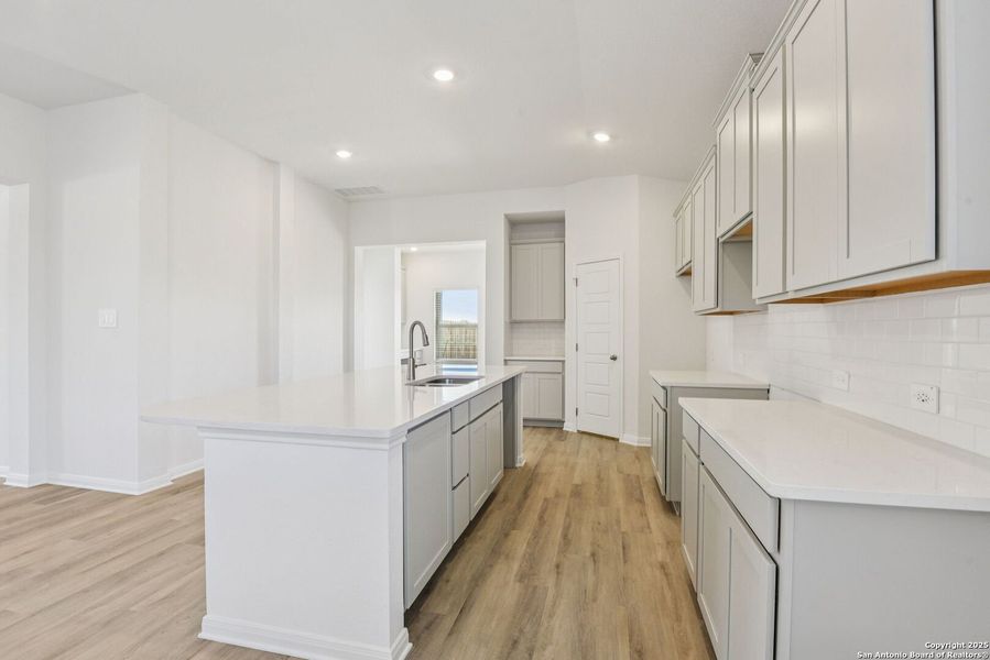 Furnished interior view inside a new home in Royal Crest, San Antonio (Image 6). Furnished interior view inside a new home in Royal Crest, San Antonio (Image 6).