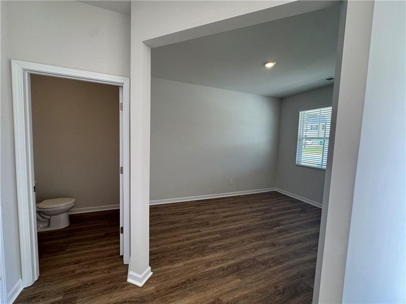 Spacious, unfurnished interior of a new home in Oakchase at Hampton, Hampton (Image 30). Spacious, unfurnished interior of a new home in Oakchase at Hampton, Hampton (Image 30).